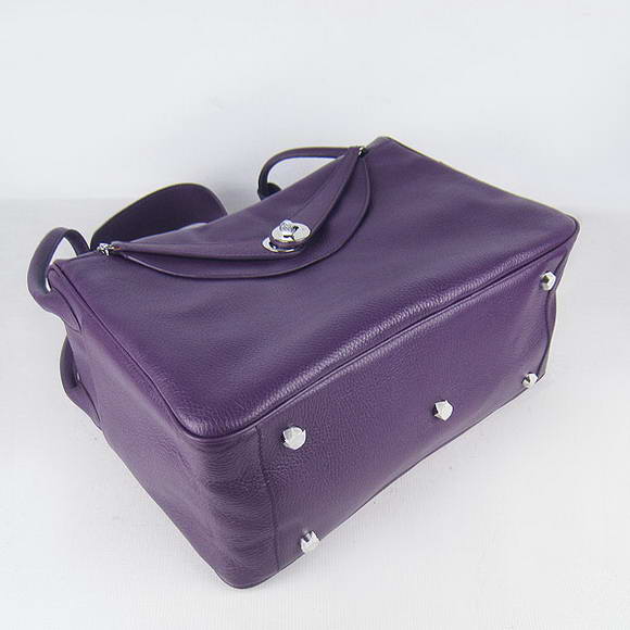 High Quality Replica Hermes Lindy 26CM Shoulder Bag Purple - Click Image to Close